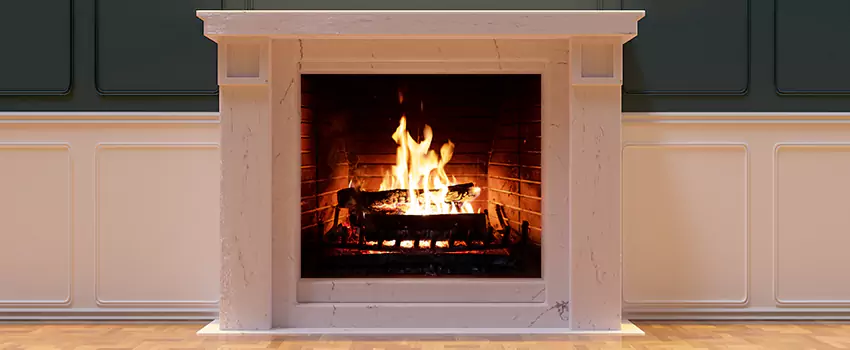 Decorative Electric Fireplace Installation in Lufkin, Texas