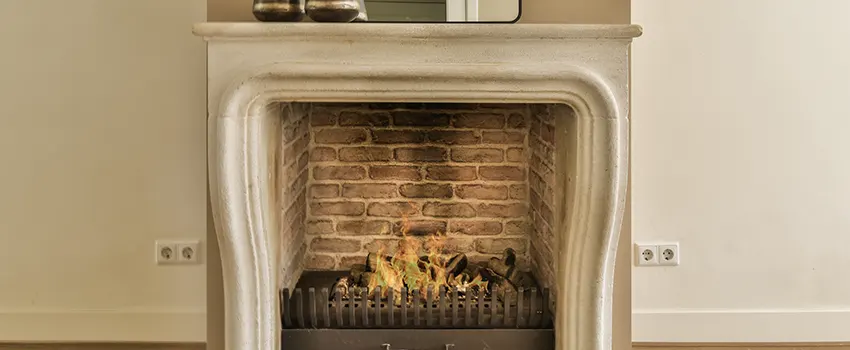 Vintage-style Fireplace Redesign in Lufkin, Texas