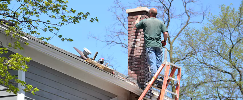Vinyl and PVC Chimney Flashing Installation in Lufkin, TX