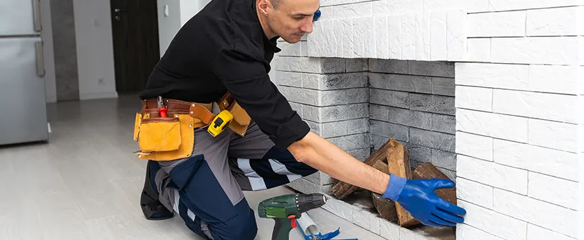 Fireplace Damaged Damper Frame Repair Services in Lufkin, Texas