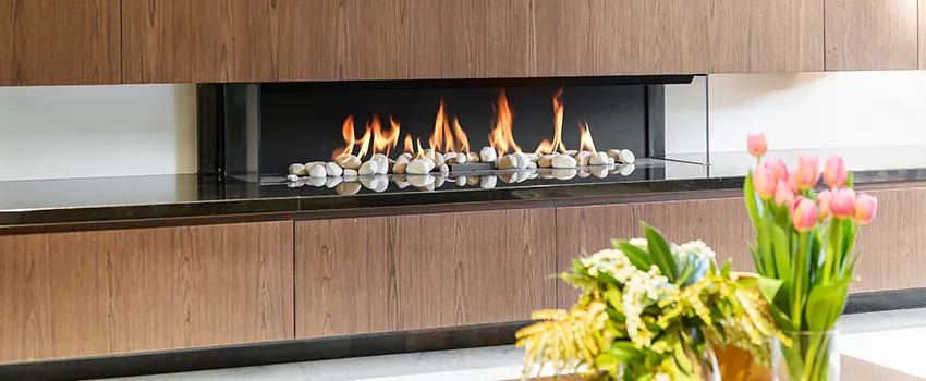 Double-height Fireplace Design Refurbishment in Lufkin, Texas